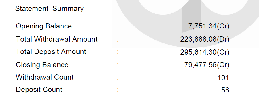 income statement